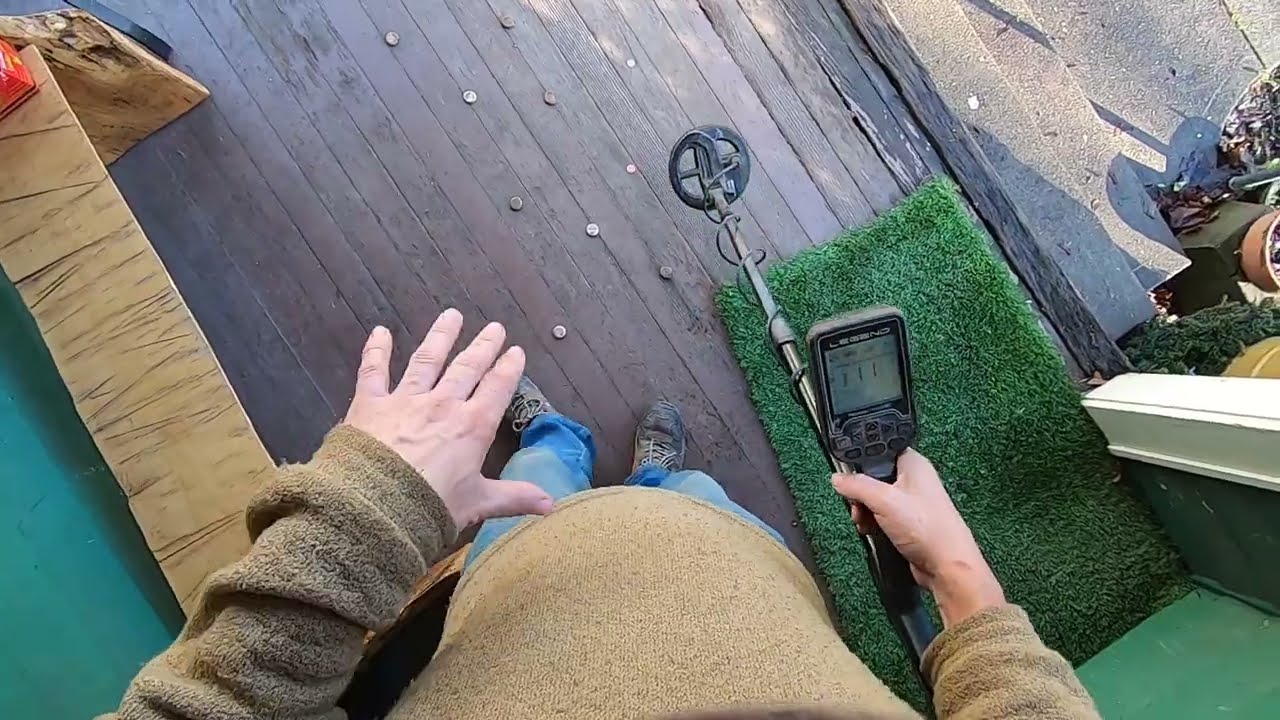 Nokta Legend beta v1.10 bottlecap reject test on 12 different caps.