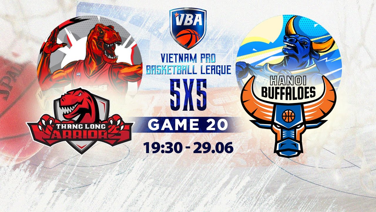 🔴 Livestream Hanoi Buffaloes - Thang Long Warriors | Giải bóng rổ chuyên nghiệp Việt Nam - VBA 2023