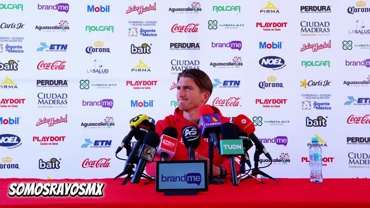 MARTIN VARINI Hoy atendió a los medios el nuevo DT de #NECAXA, previo a su debut contra Santos #CL26