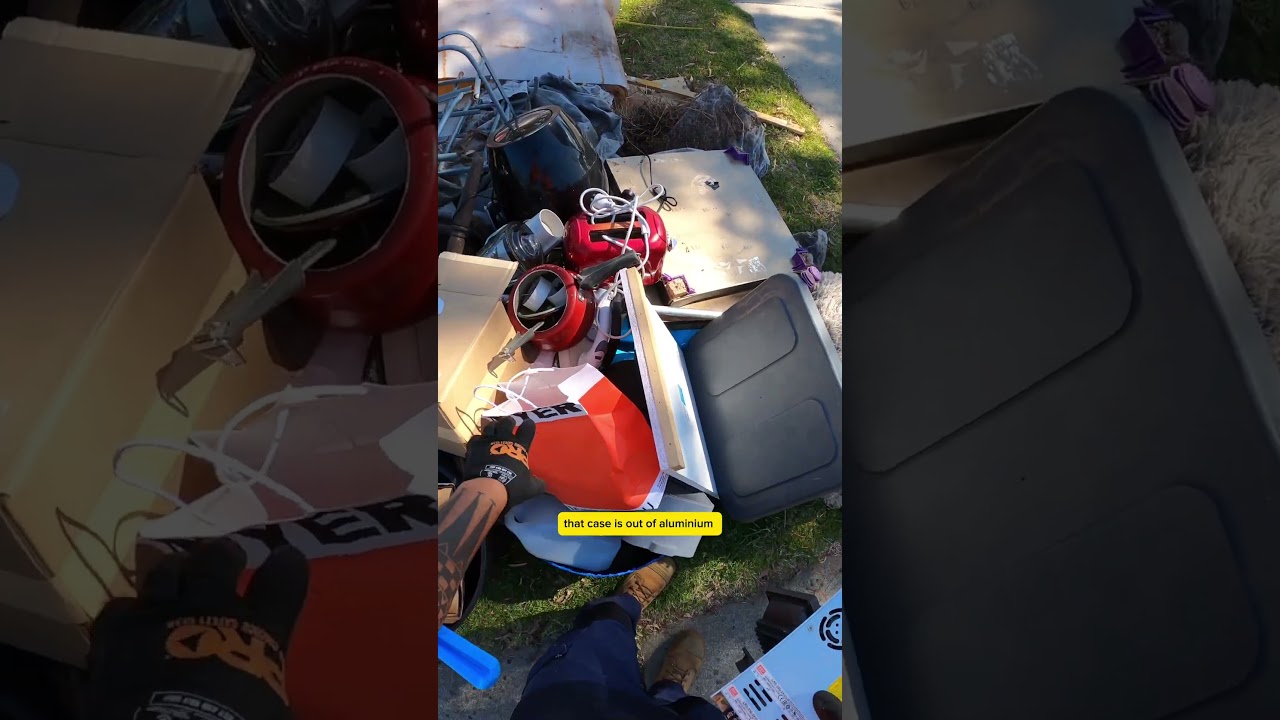 I grabbed some random stuff out of a rubbish pile