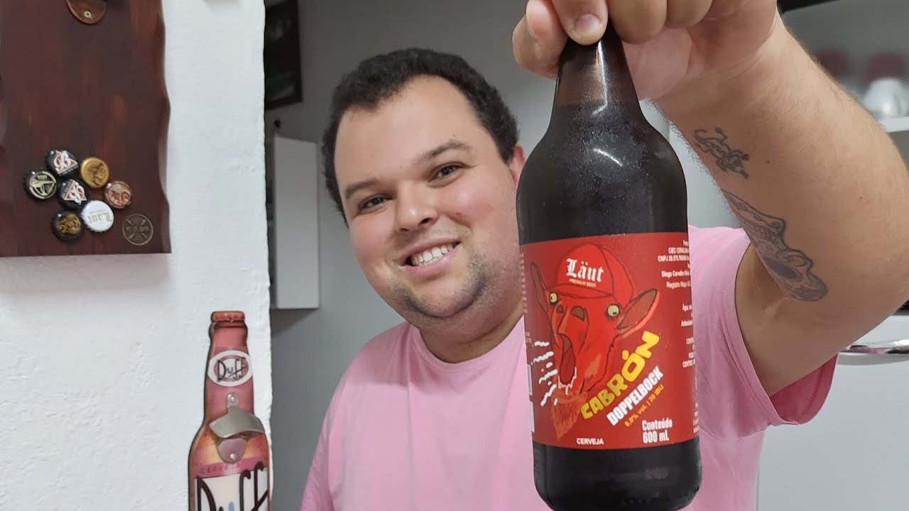 Degusta&ccedil;&atilde;o da cerveja Cabron Doppelbock da L&auml;ut beer #doppelbock #cerveja #cerveza #beer #bier