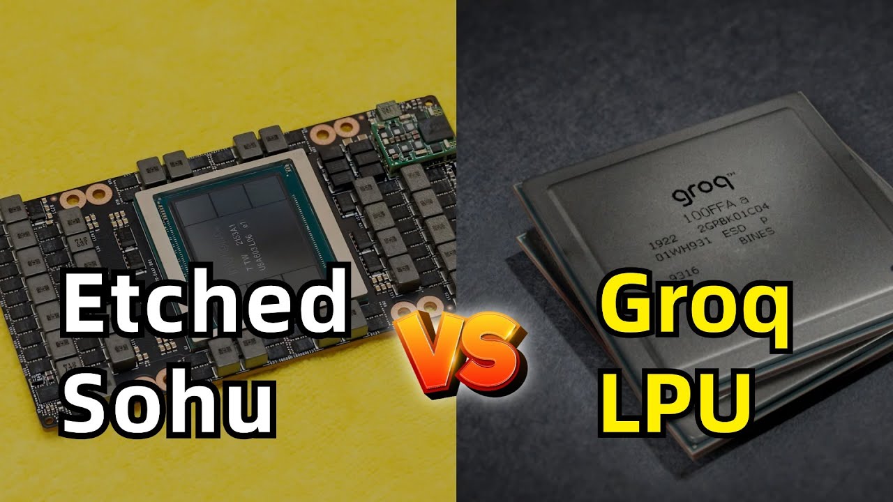 【回答】Etched Sohu和Groq LPU的区别 | Transformer ASIC | TSP LPU | 主打推理场景