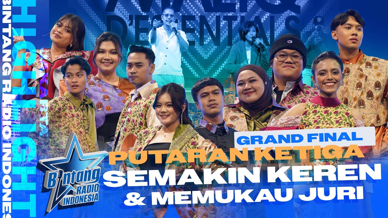 HIGLIGHT DAY 5 |  PUTARAN KETIGA GRAND FINAL BINTANG RADIO INDONESIA 2025 MEMUKAU JURI!
