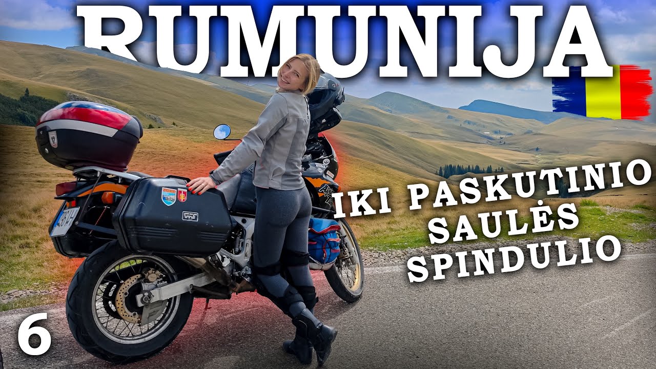 Motociklais po Rumuniją: kalnai ir paslaptingi keliai – iki paskutinio saulės spindulio (6 serija)