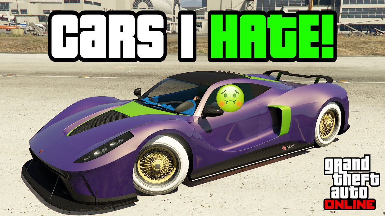 GTA 5 — Топ-10 машин, которые я НЕНАВИЖУ в GTA Online