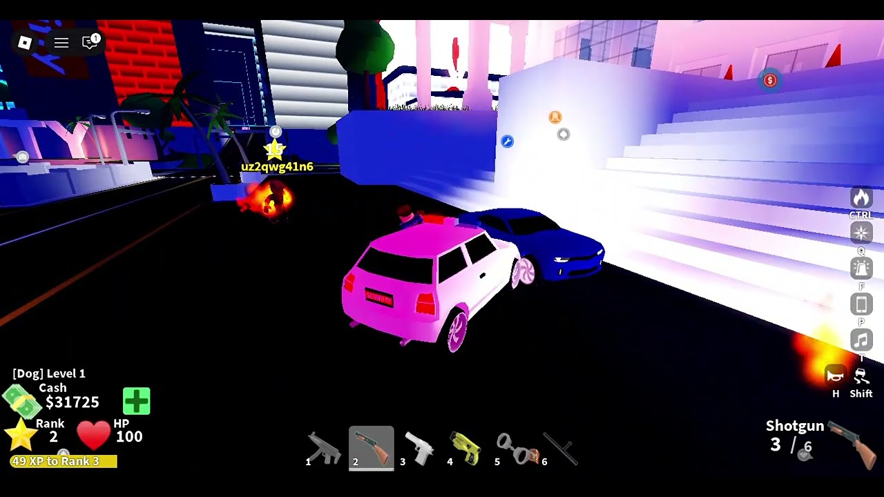 Roblox mad city 1в игра
