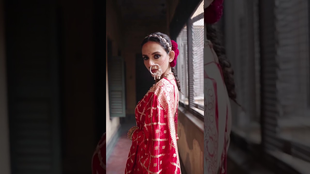 Exquisite Bridal Banarasi Saree For Your Special Day | Adi Akshoy Wedding Collection #bridal