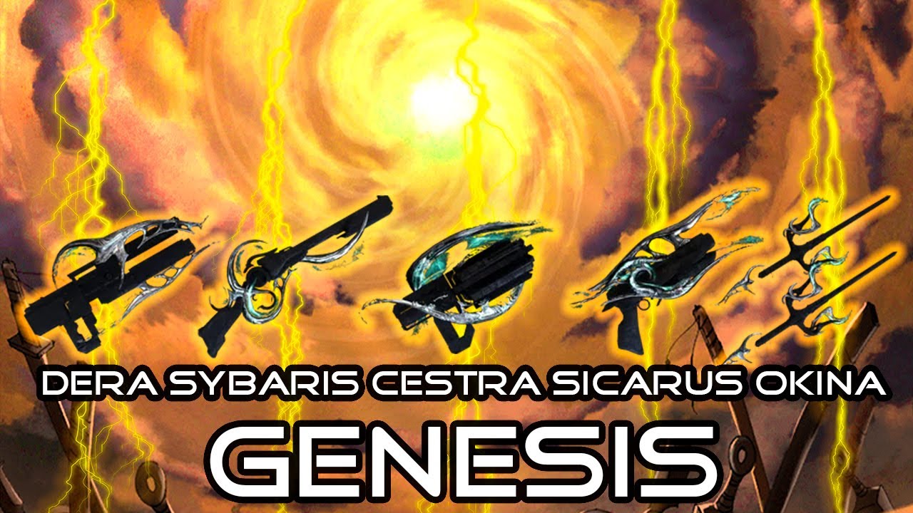 Revue de la Semaine n°8 GENESIS INCARNON : Dera, Sybaris, Cestra, Sicarus et Okina | Warframe [FR]