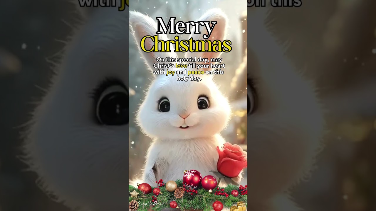 A Christmas Greeting | The Gift of Christ's Love This Holy Day  #christmas