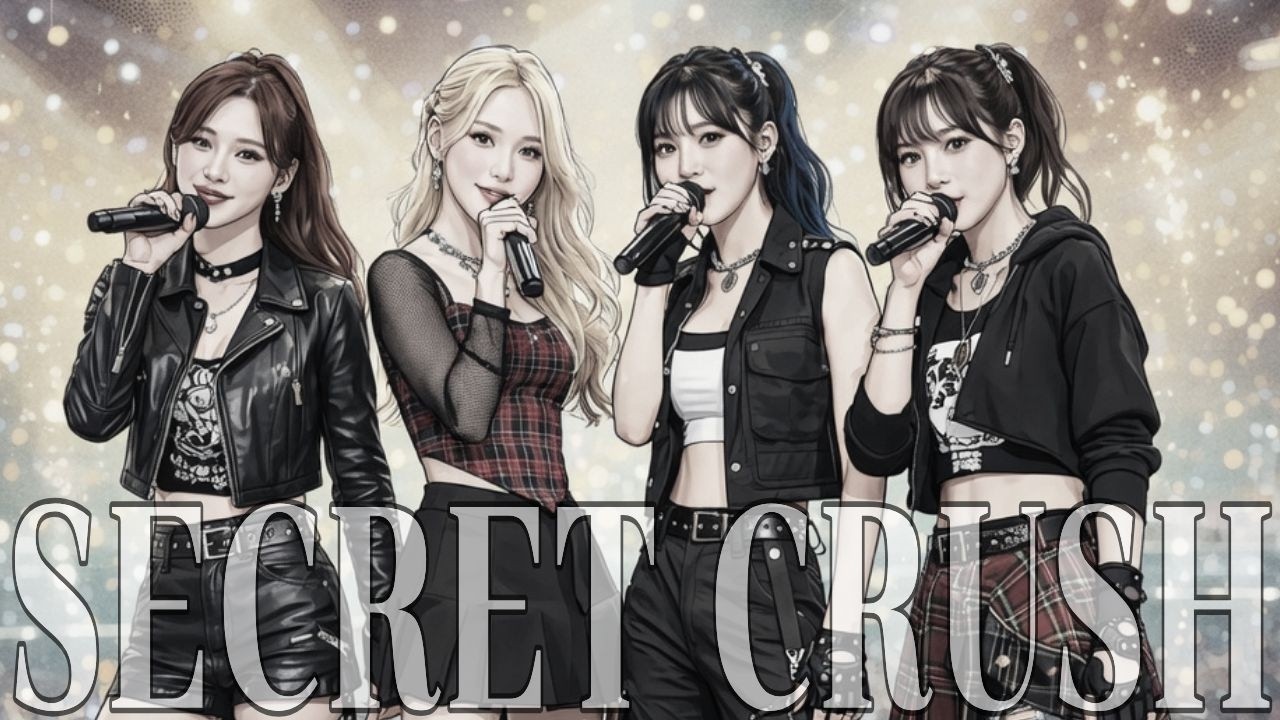 Secret Crush (Official Audio) 💎🔥🎤 #CEXINOVA #PopRock #Kpop #Song #Music