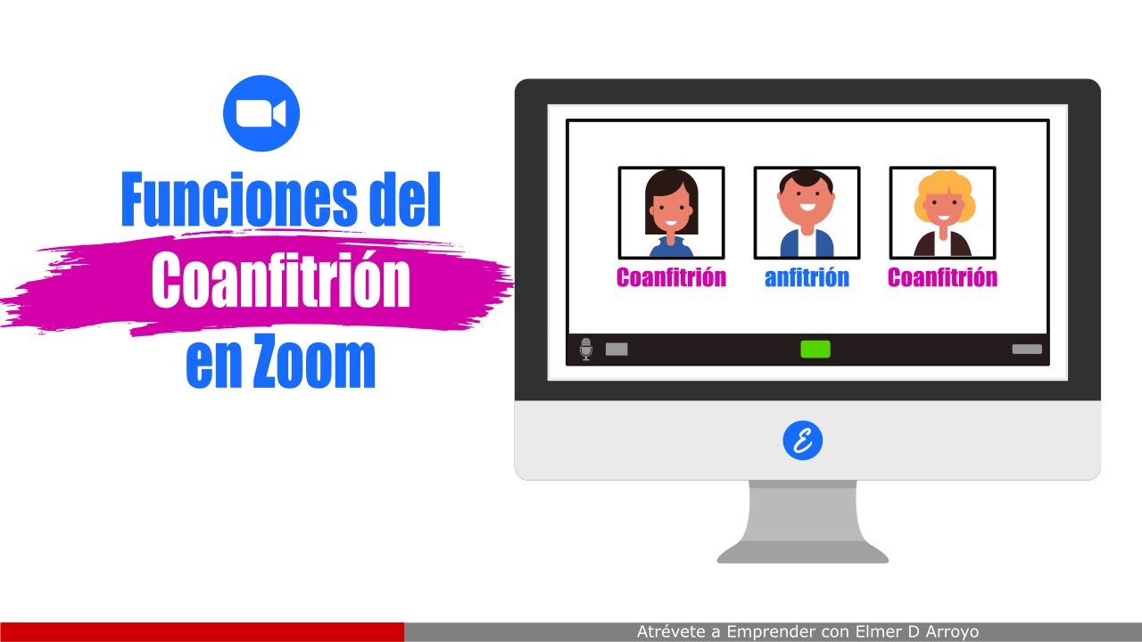 💁🏻 Funciones del Coanfitrión en Zoom