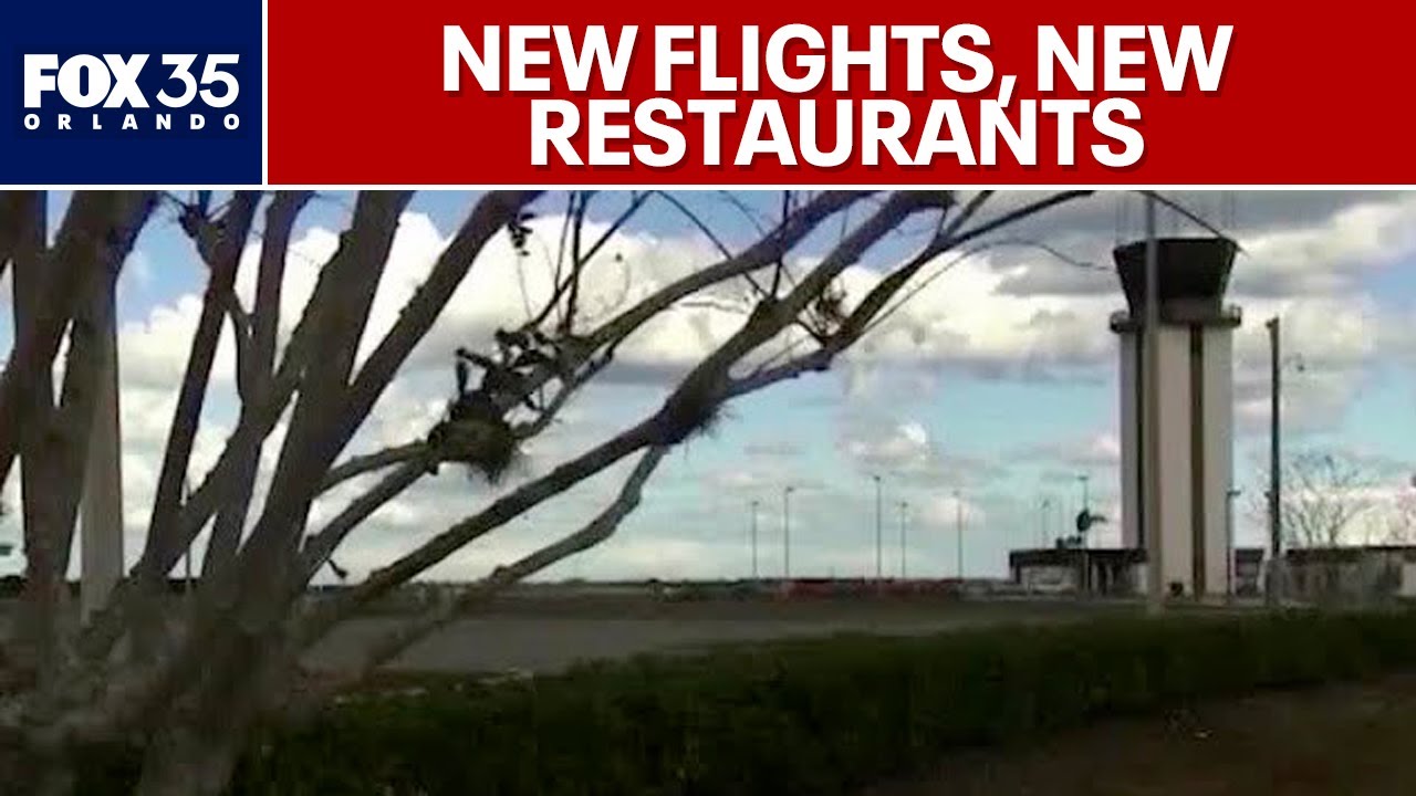 Orlando-Sanford International Airport: New flights, restaurants