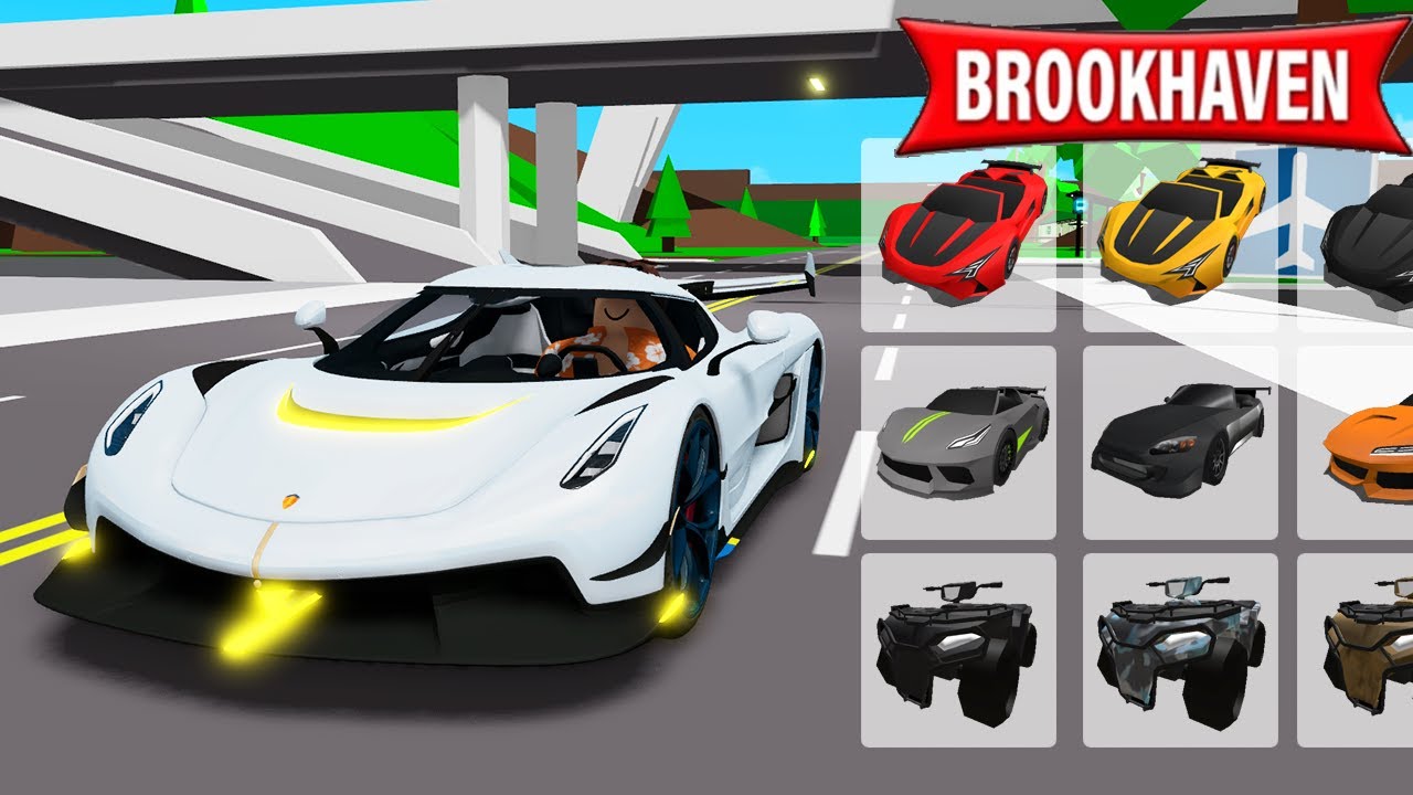 COMMENT DEBLOQUER LES VOITURES SECRÈTES DANS BROOKHAVEN ROBLOX