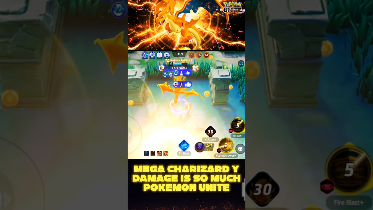 Is Mega Charizard Y damage is real?🔥🤯