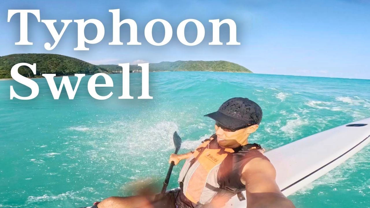 Catch the Typhoon Swell | Surfski | Amami Oshima