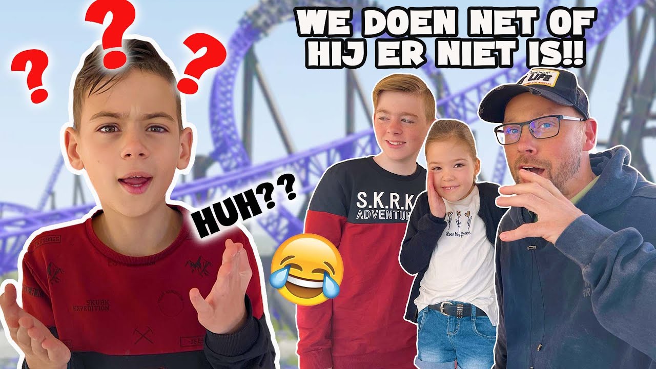 SEM DE HELE DAG NEGEREN IN EEN PRETPARK !! ZIELIG 😢😂 - De Bakkertjes #797