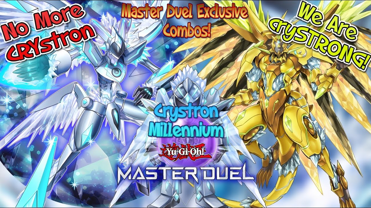From Zero to Hero Crystron Millennium Guide | Master Duel Exclusive Combos | Profile Combos Replays