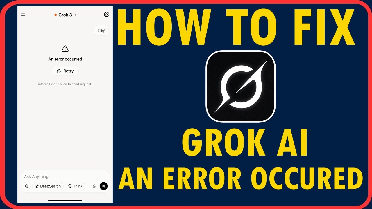 How To Fix Grok AI An Error Occurred on iPhone