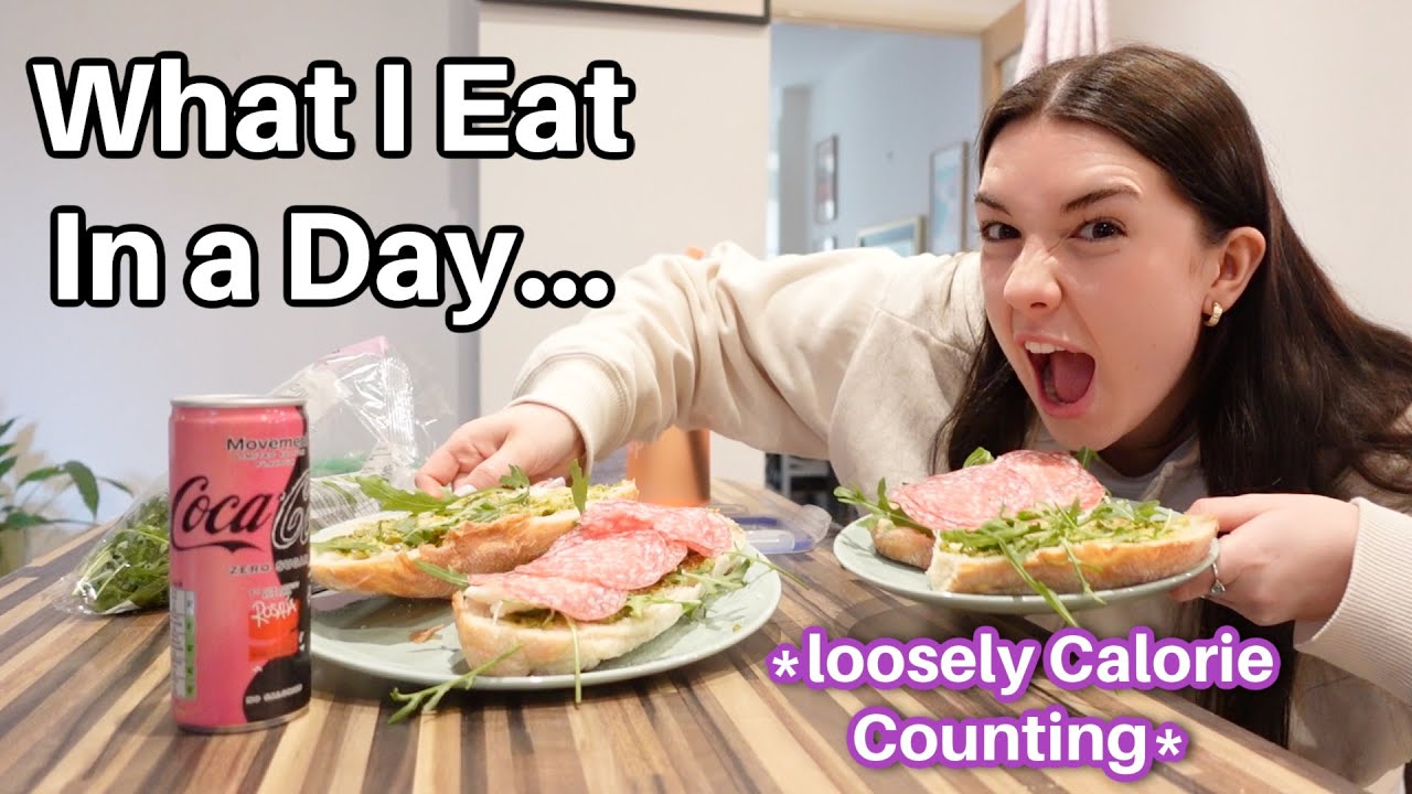 What I eat in a day! loosely calorie counting