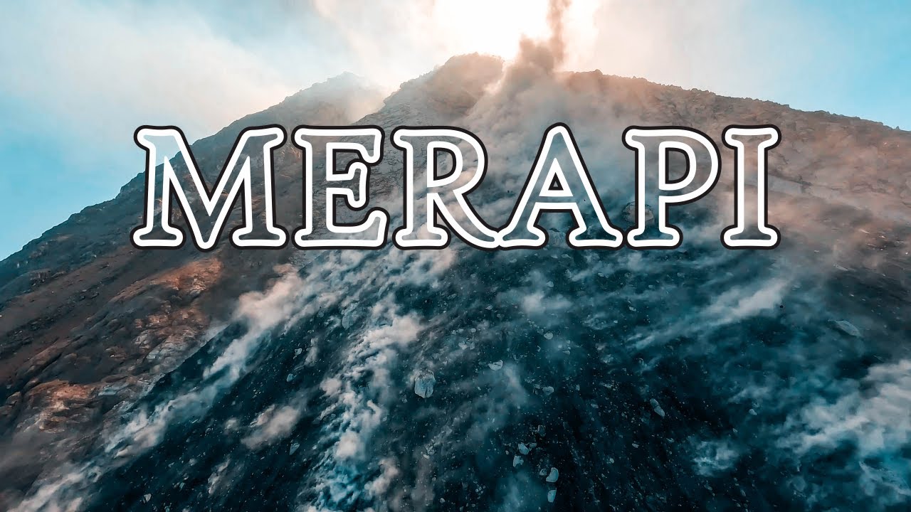 NGERI! DRONE MEREKAM GUGURAN BESAR DI GUNUNG MERAPI