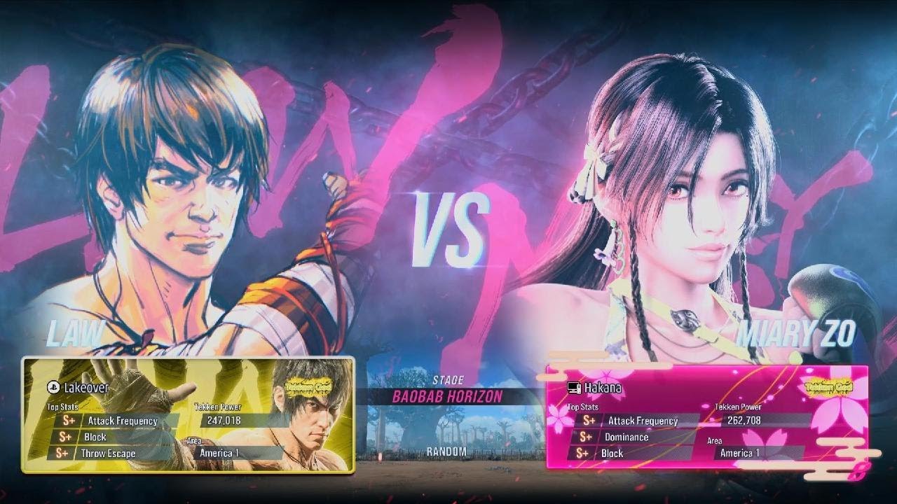 TEKKEN 8 Law vs Miary Zo Competitive Set!