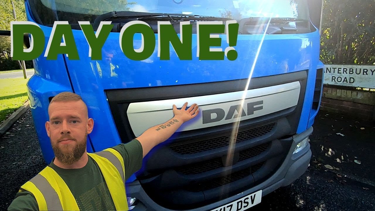 My FIRST DAY In A HGV!