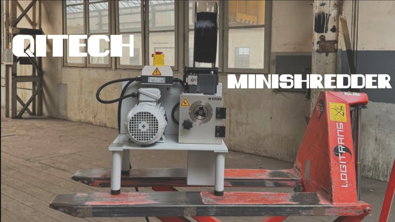 Mini-Schredder für Filament Recycling - Pelletier-Aufsatz