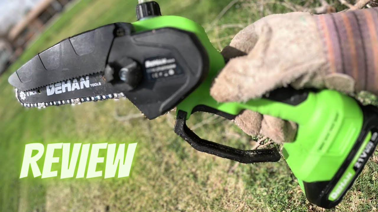 DeHan 6 inch Mini Chainsaw Review