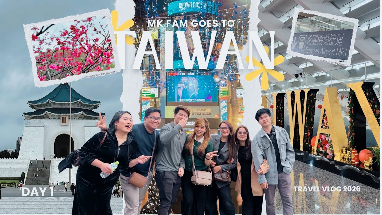 MK Team Goes to Taiwan ( ximending Walking District , Chang Kia Shek & NIght Market )