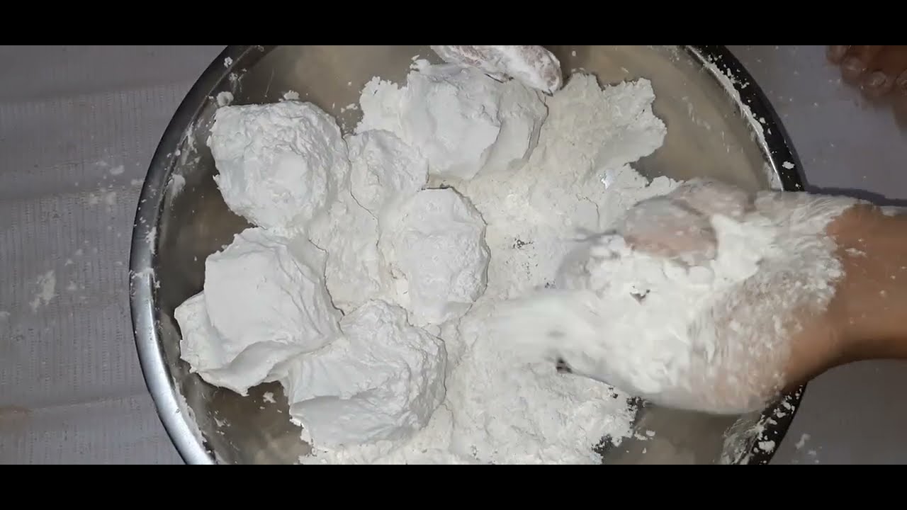 cornstarch messy play 🤍