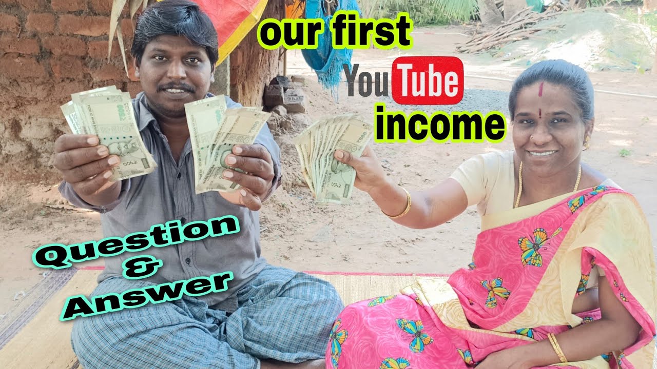 Our first YouTube income | உங்களால் கிடைத்த முதல் யூடியூப் வருமானம் | உங்கள் கேள்விக்கு பதில்