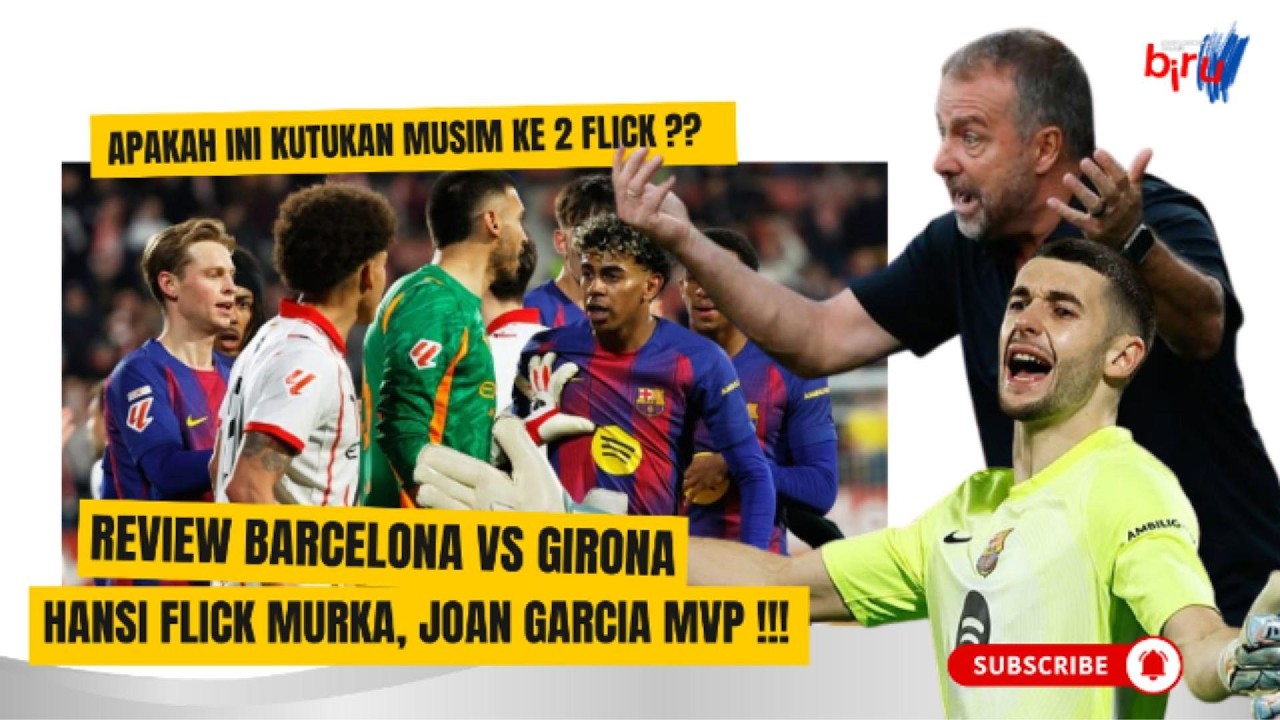 HANSI FLICK MURKAA !! BARCELONA TERSUNGKUR DARI PUNCAK KLASMEN (REVIEW BARCELONA VS GIRONA) LALIGA