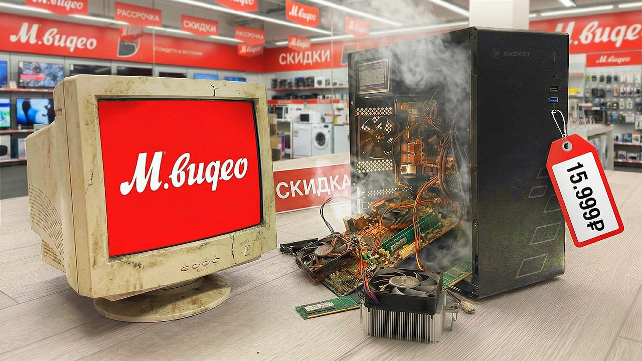 КОМП из М.ВИДЕО за 15.999₽ (это пиз**ц)