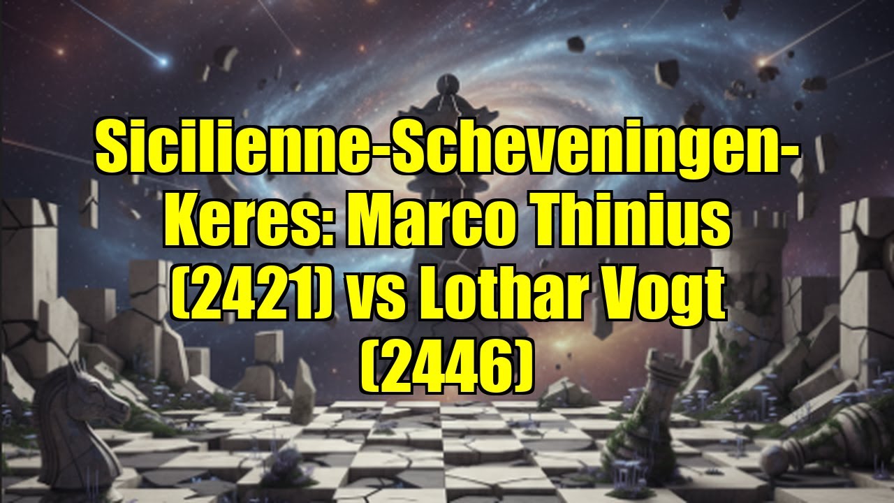 Sicilienne-Scheveningen-Keres: Marco Thinius (2421) vs Lothar Vogt (2446)