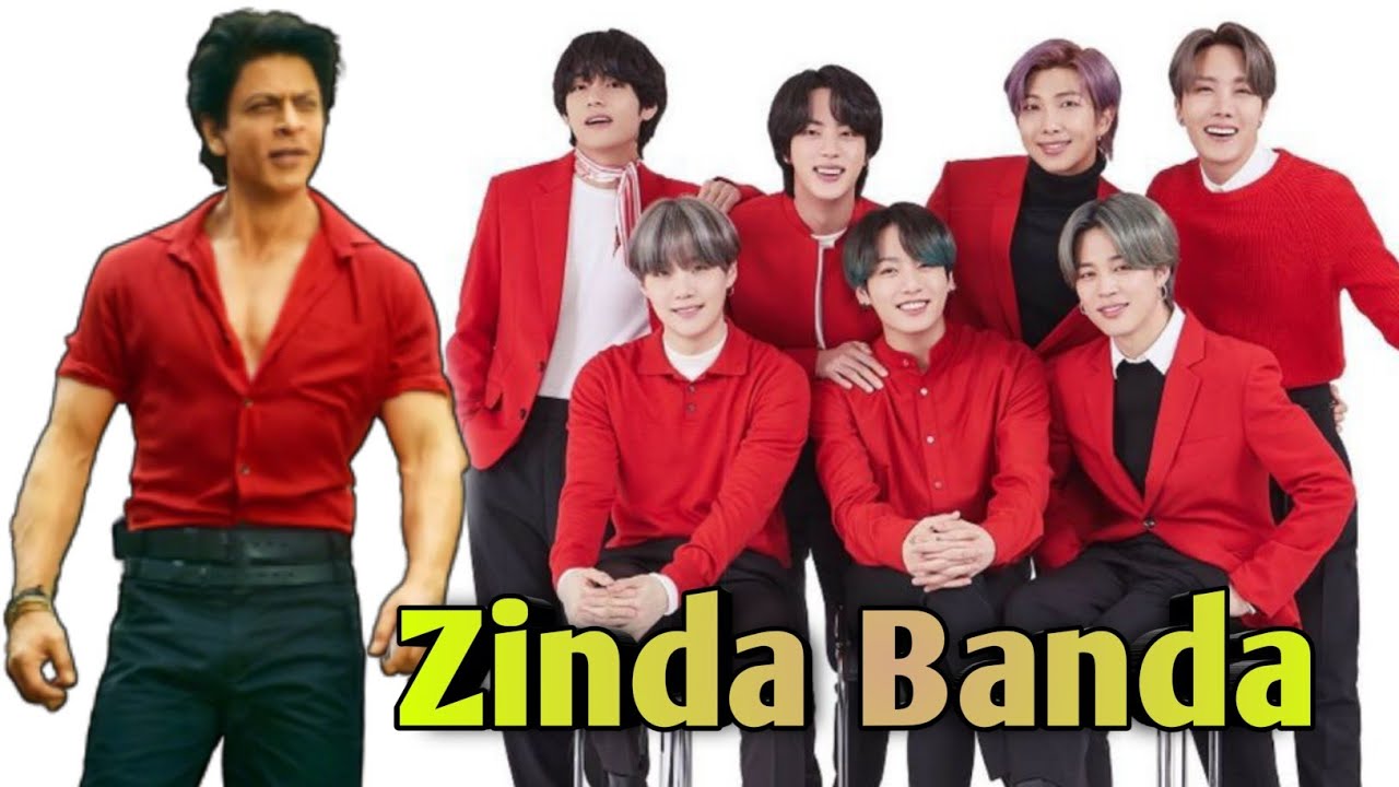 Zinda Banda ft. BTS | Bollywood Hindi Mix | Jawan movie song | BTS Hindi FMV