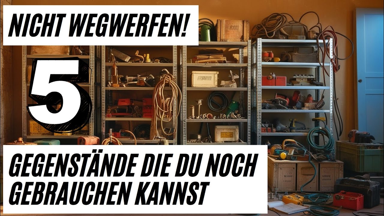 Low Budget Prepping - 5 Gegenstände, die du nicht wegwerfen solltest