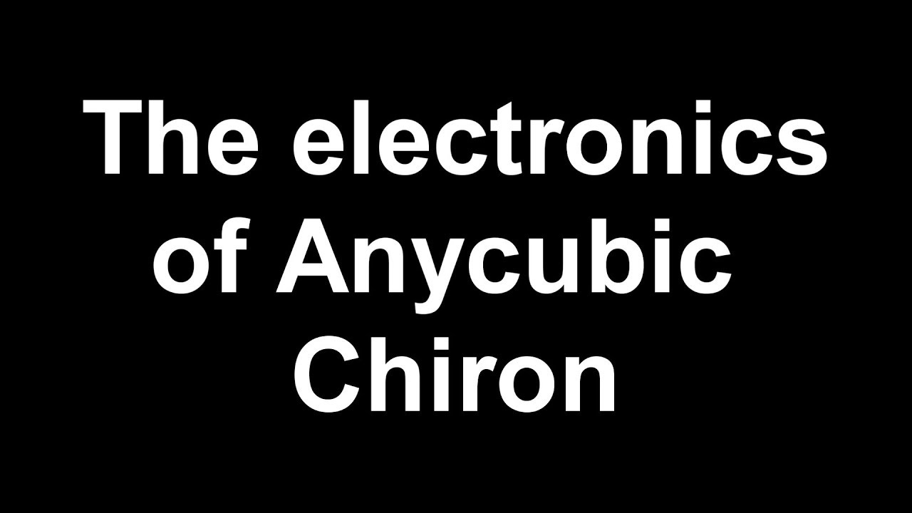 Anycubic Chiron inside
