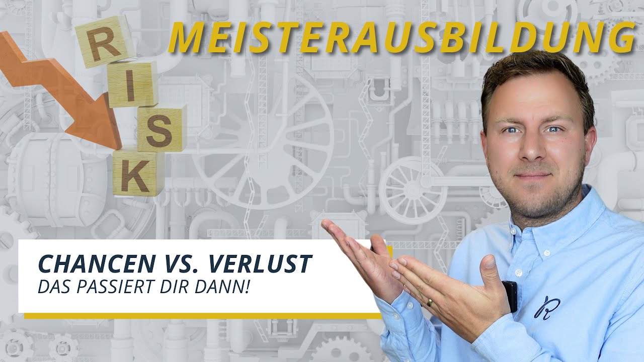 Was du verlierst wenn du den Meister nicht machst... Chancen vs. Stillstand