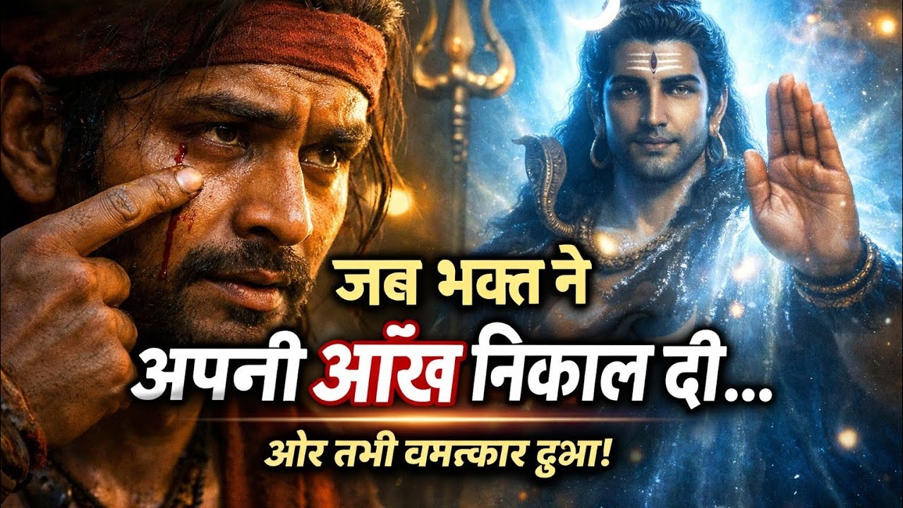 कनप्पा नयनार की सच्ची कहानी | भगवान शिव के सबसे प्रिय भक्त | Eye Sacrifice Story | Shiv Bhakt Story