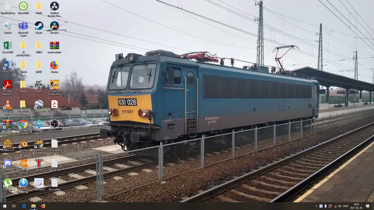 A KDU11-T5 (Közép-Dunántúl) pálya telepítése