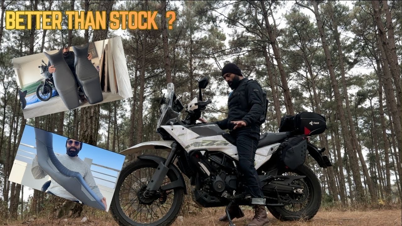 Туристическое сиденье! KTM 390 Adventure