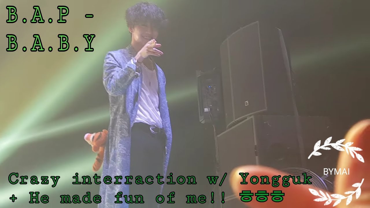 20170503 B.A.P PARTY BABY @Paris (End) - 'B.A.B.Y' + Yongguk Making Fun Of Me!