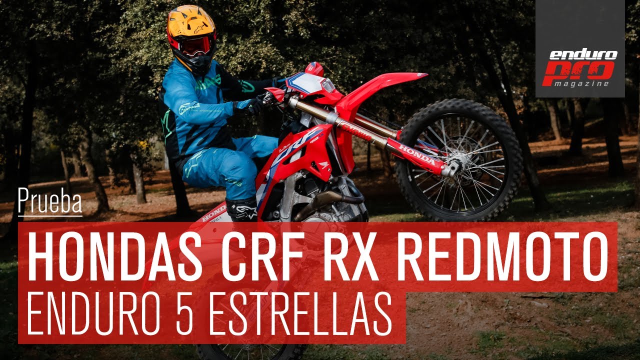 Prueba Honda CRF 250, 300 y 450 RX Redmoto 2021