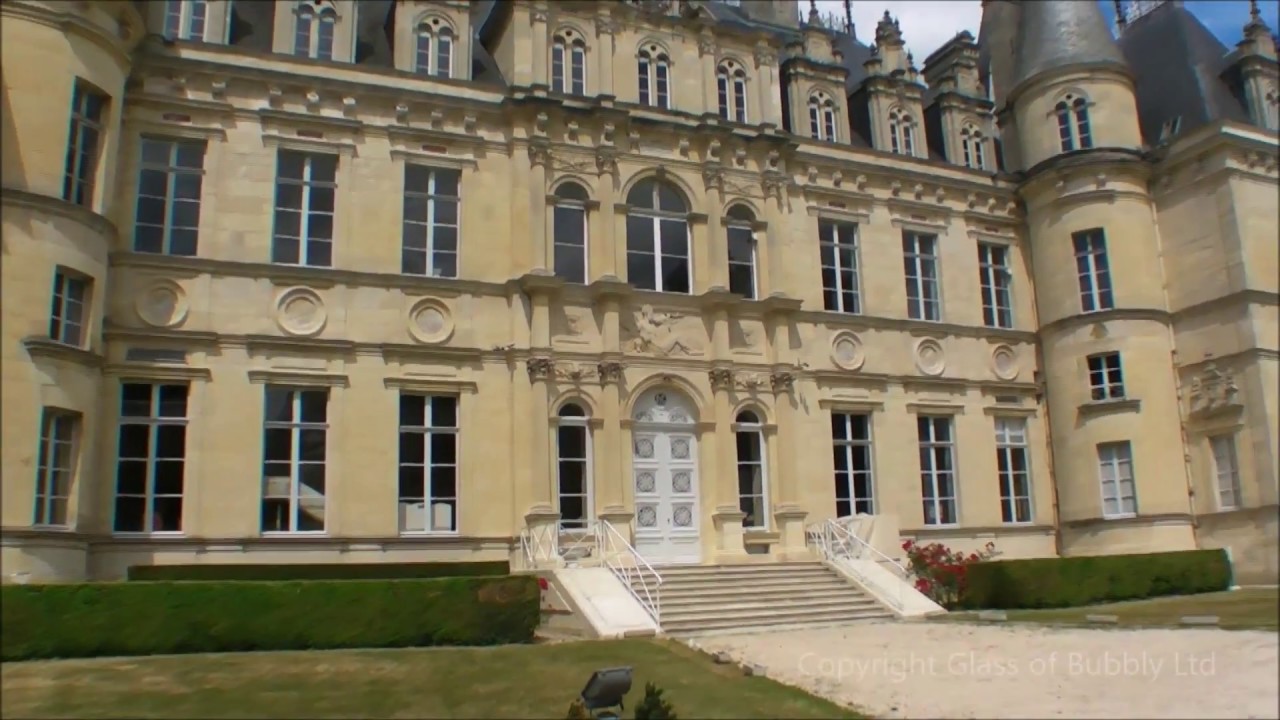 Champagne Chateau de Boursault with cellars