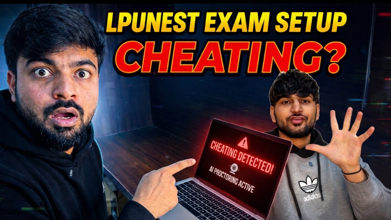 LPUNEST Exam Setup 2026: Cheating Possible? 🛑 AI Proctoring EXPOSED! (Watch Before Exam)