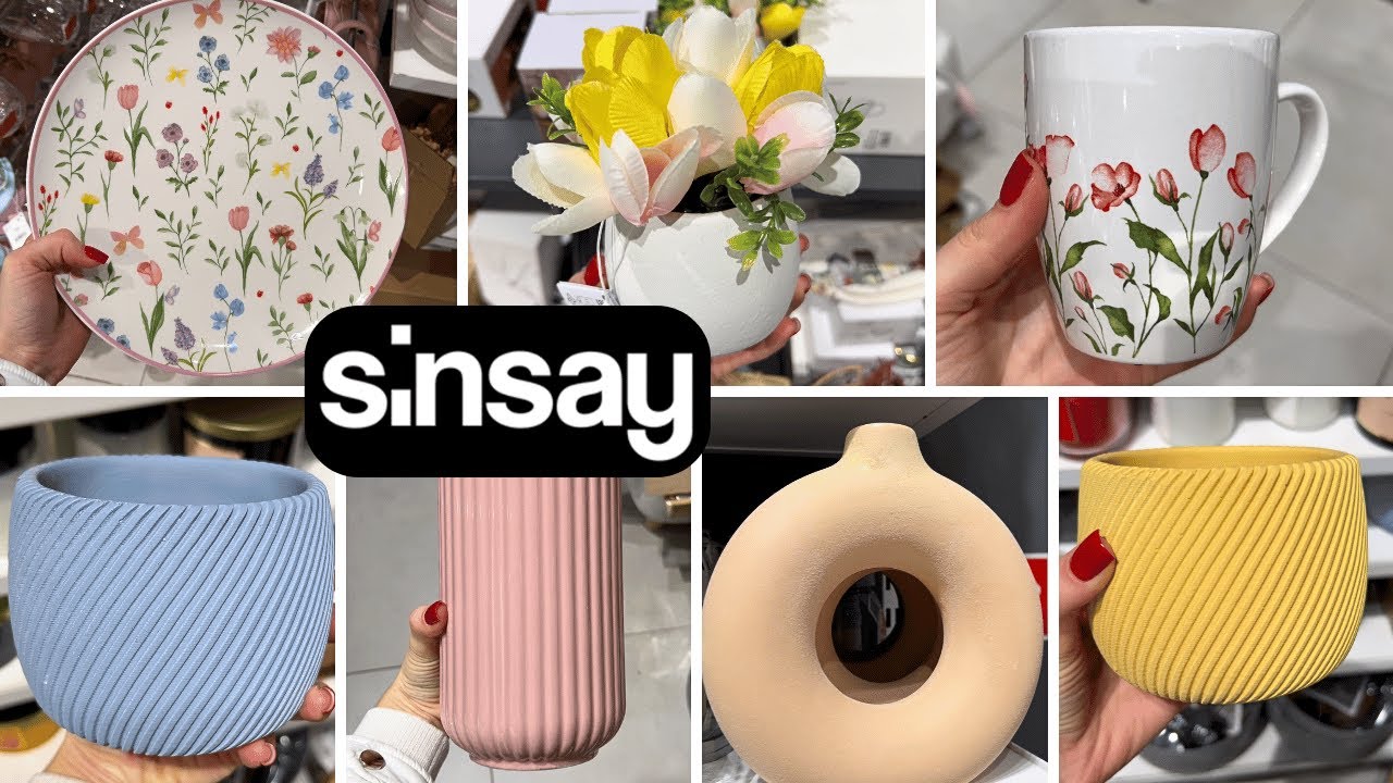 🌷 SINSAY Home Decor 🌸 Floral Finds for a Cozy Home