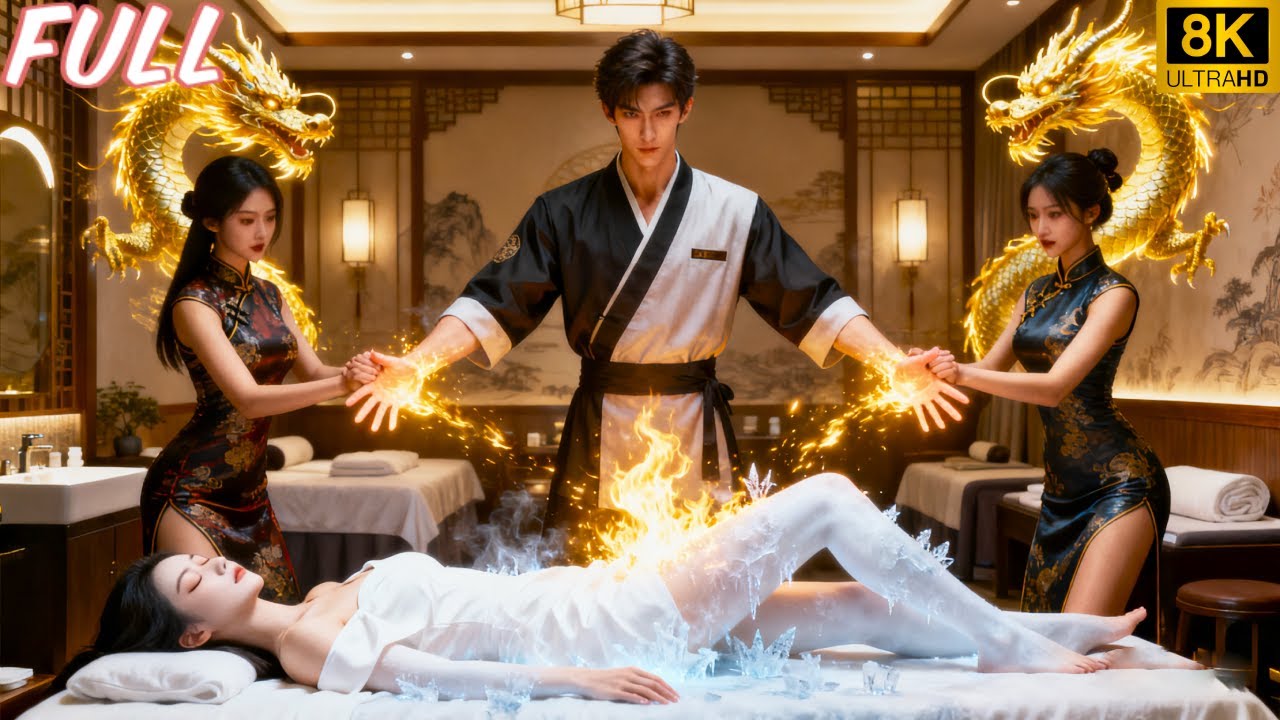 下山給美女總裁按摩，我以寒冰之力治好她渾身發熱的絕症，她卻非要以身相許！