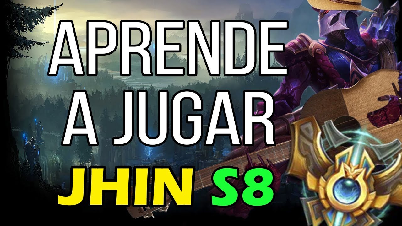 GUÍA DE JHIN ADC | TRUCOS, TIPS, RUNAS, OBJETOS Y MÁS | MECHS