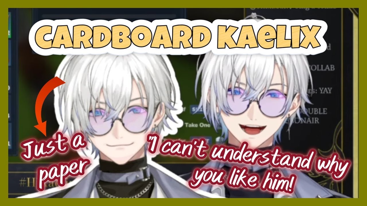 Kaelix Can't Understand the Fixation of Chat Towards Cardboard Kaelix [Kaelix Debonair/Nijisanji EN]