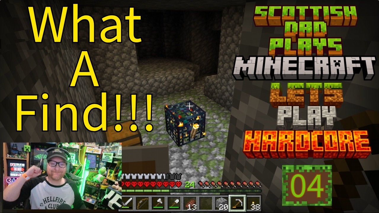 Шотландский папаша играет в хардкор &mdash; Видео 4 #minecraft #hardcore #letsplay #diamonds #zombies #...